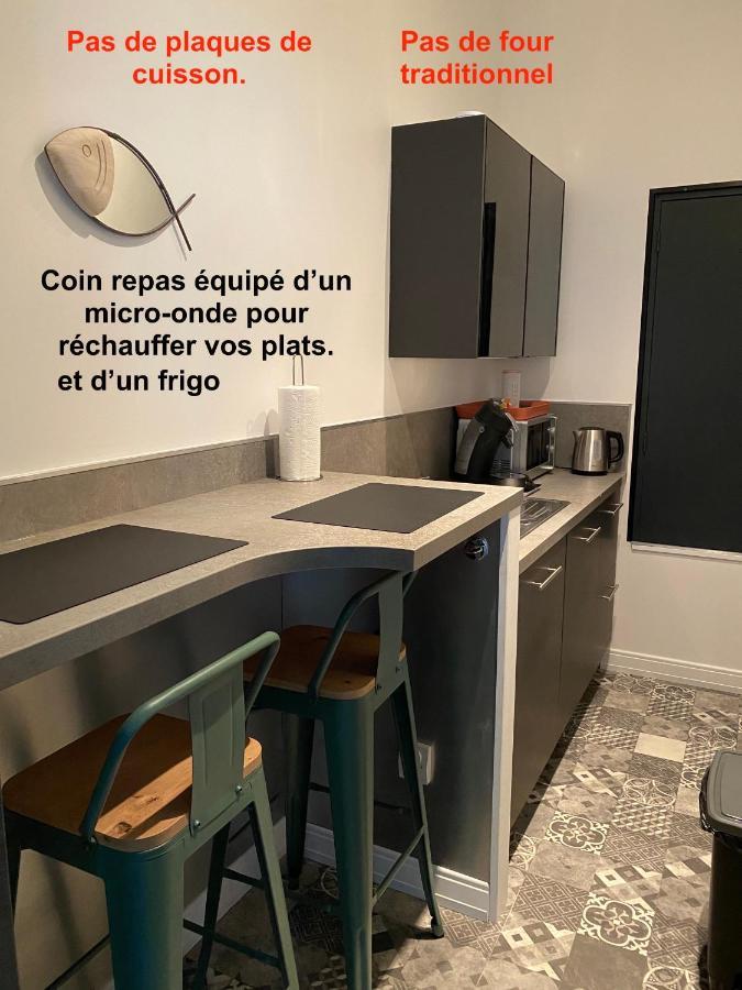 Chambre Tout Confort Avec Commodites Espace Repas Wifi Parking Wimereux Exterior photo